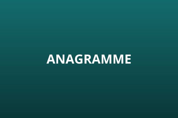 Anagramme
