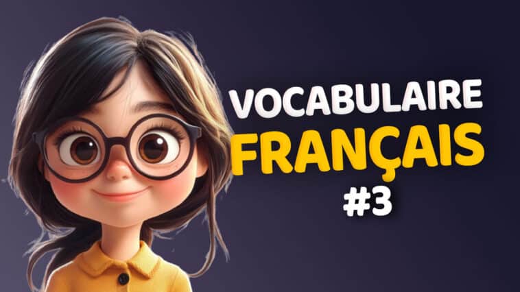 Quiz de vocabulaire de français numéro 3